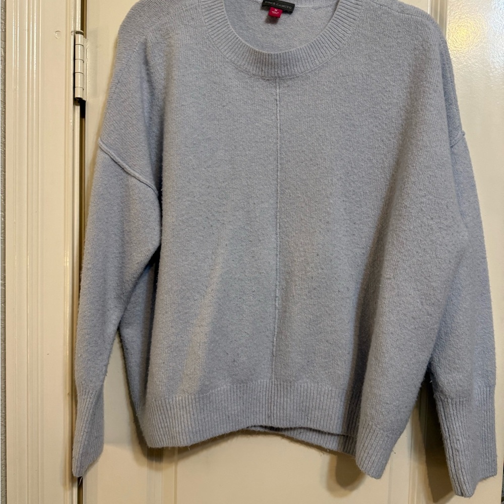 Vince Camuto Light Blue Crew Neck Sweater